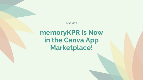 memoryKPR Is Now in the Canva App Marketplace!